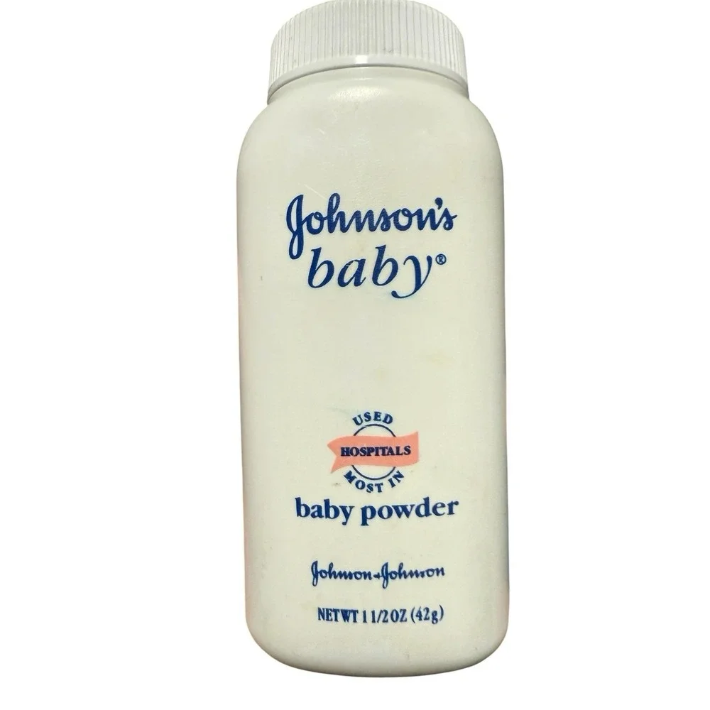 Vintage Johnson's Baby Powder Original W/ Talc Formula Collectible Lot